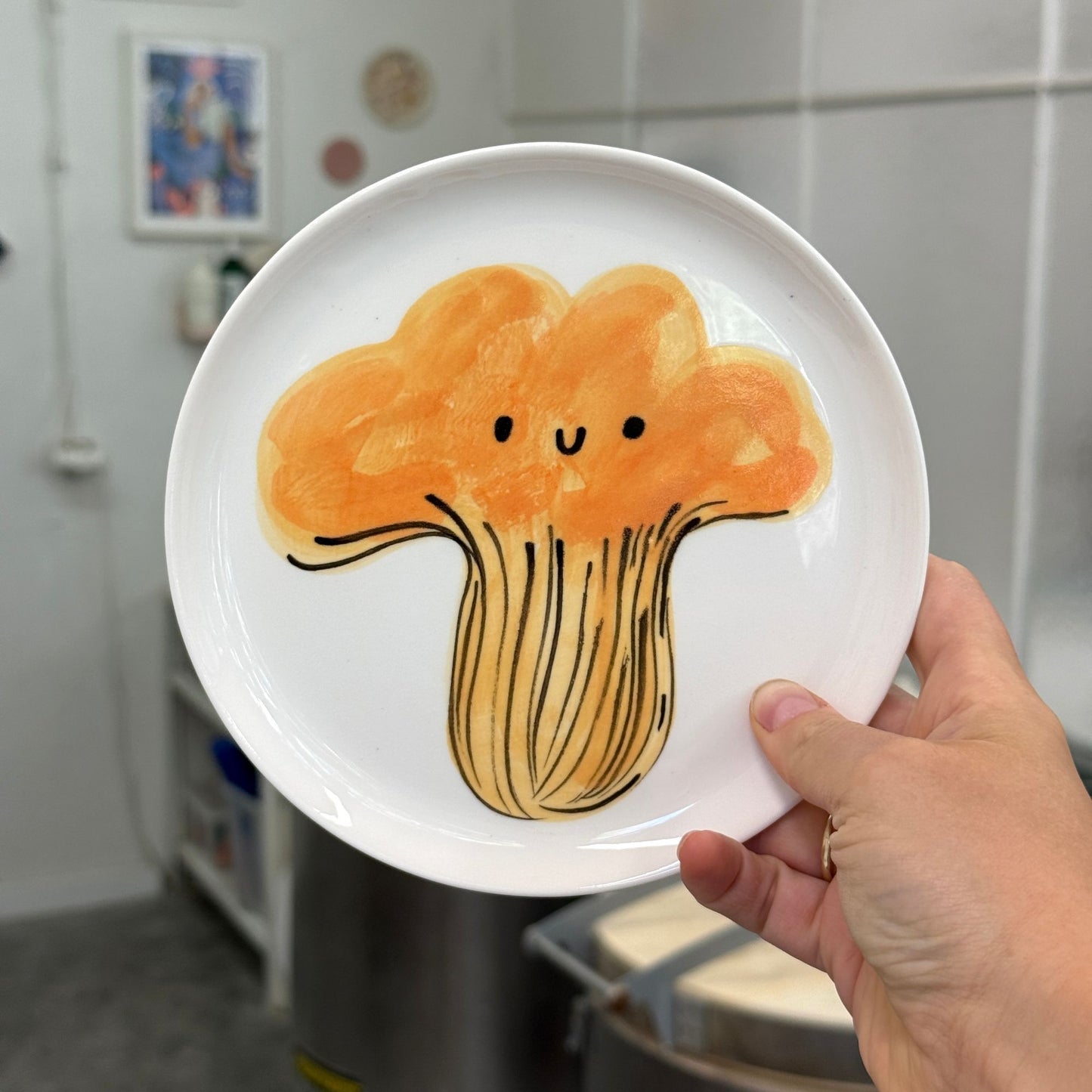 Talerzyk z kurką 17 cm